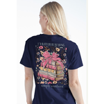 Simply Southern Simply Southern Short Sleeve Tee Read Navy