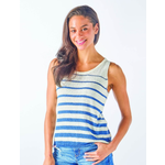 Simply Southern Simply Southern Knit Tank Palm Deep Sea