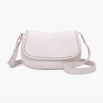 Jen & Co Jen & Co Daia Whipstitch Crossbody Off White M2685