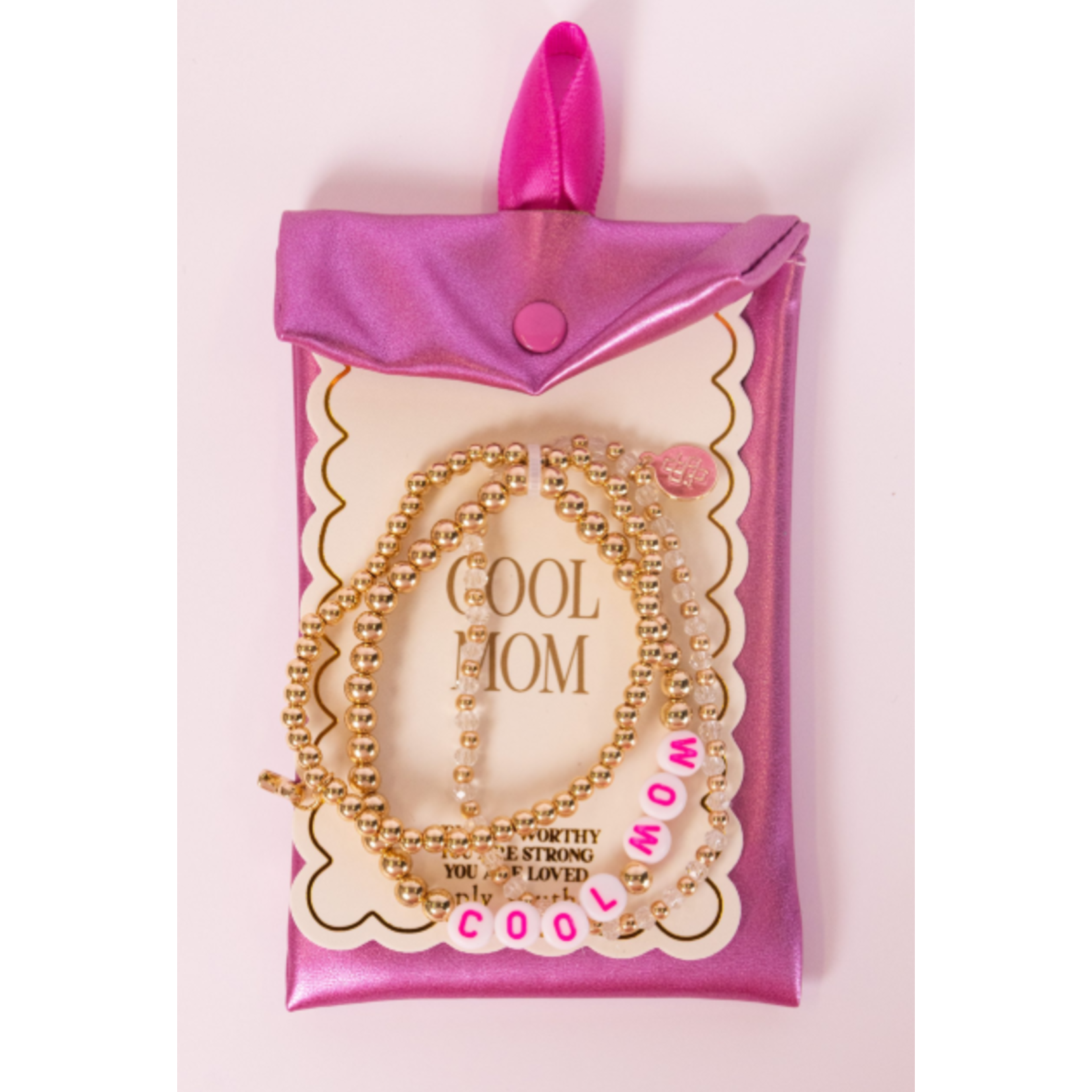 Simply Southern Simply Southern Bracelet Cool Mom Set of 3