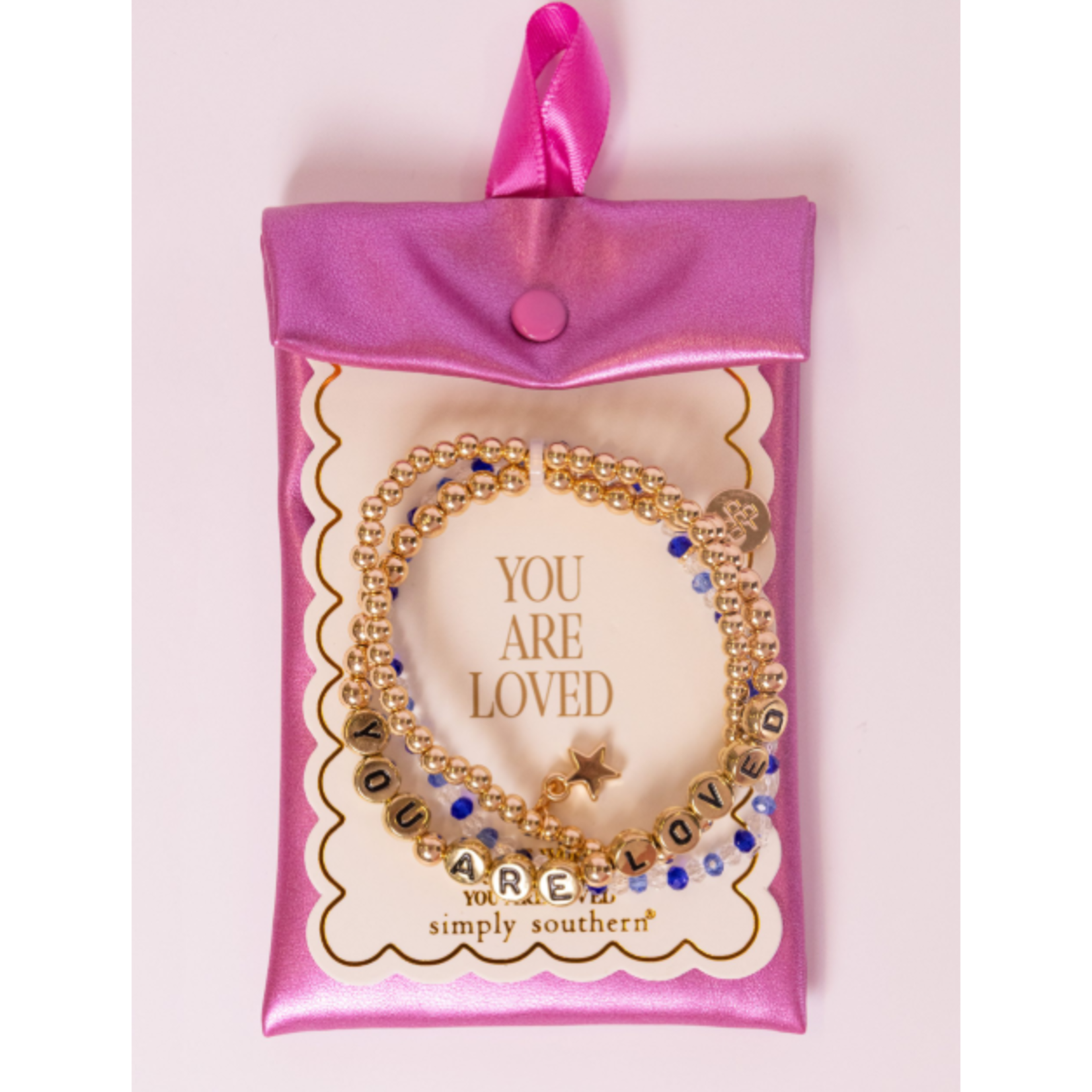 Simply Southern Simply Southern Bracelet You are Loved Set of 3