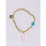 Simply Southern Simply Southern Bracelet Stacks O - Turquoise Cross