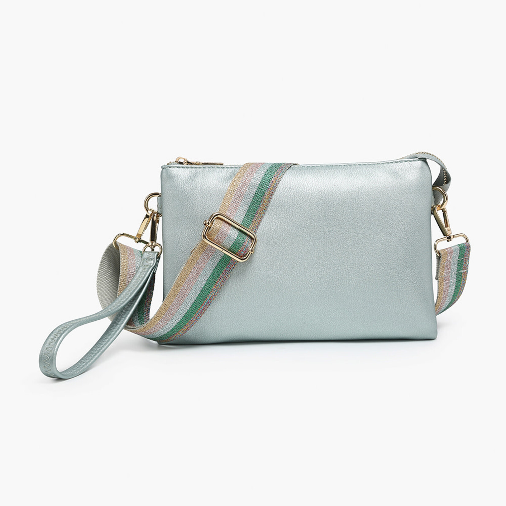 Jen & Co Jen & Co Izzy Crossbody Winter Mint M2056