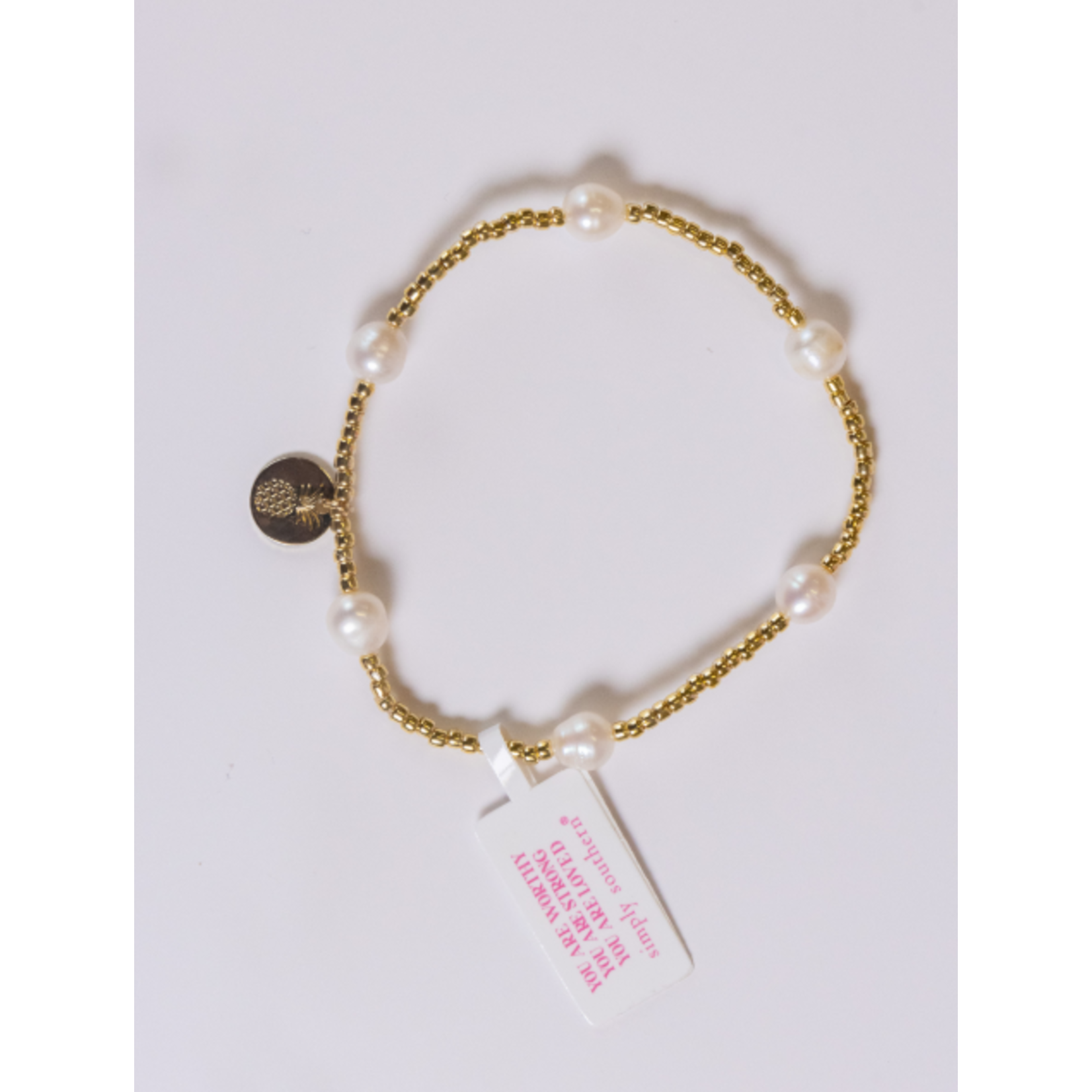 Simply Southern Simply Southern Bracelet Stacks I - Pearl