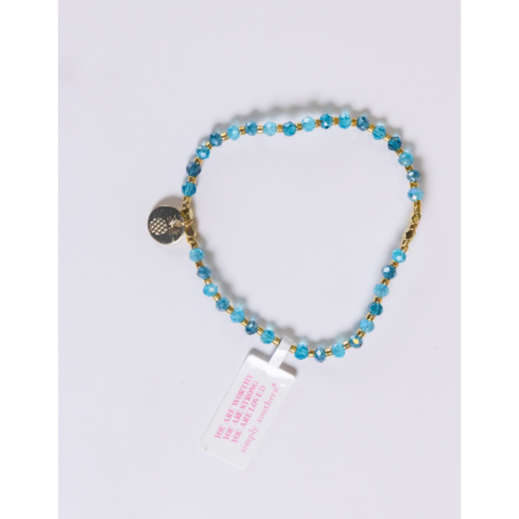 Simply Southern Simply Southern Bracelet Stacks K - Light Blue