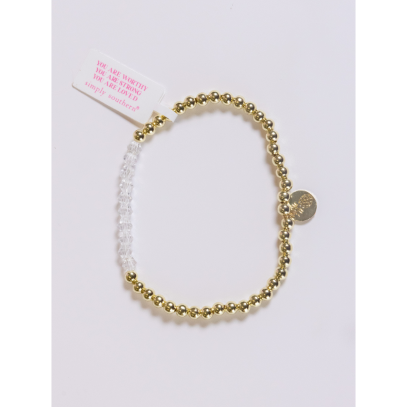 Simply Southern Simply Southern Bracelet Stacks C - Clear Beads