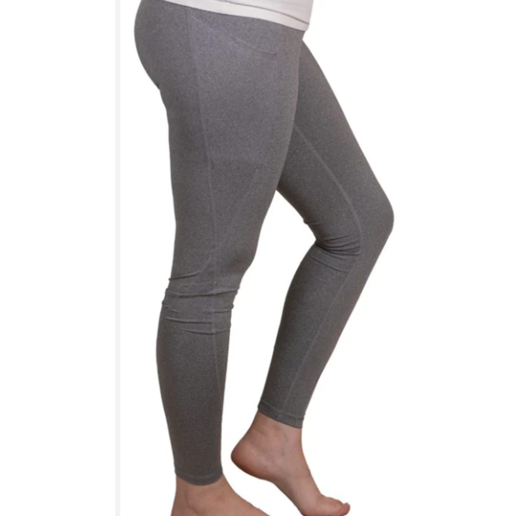 Simply Southern Simply Southern Sport Leggings Heather Grey