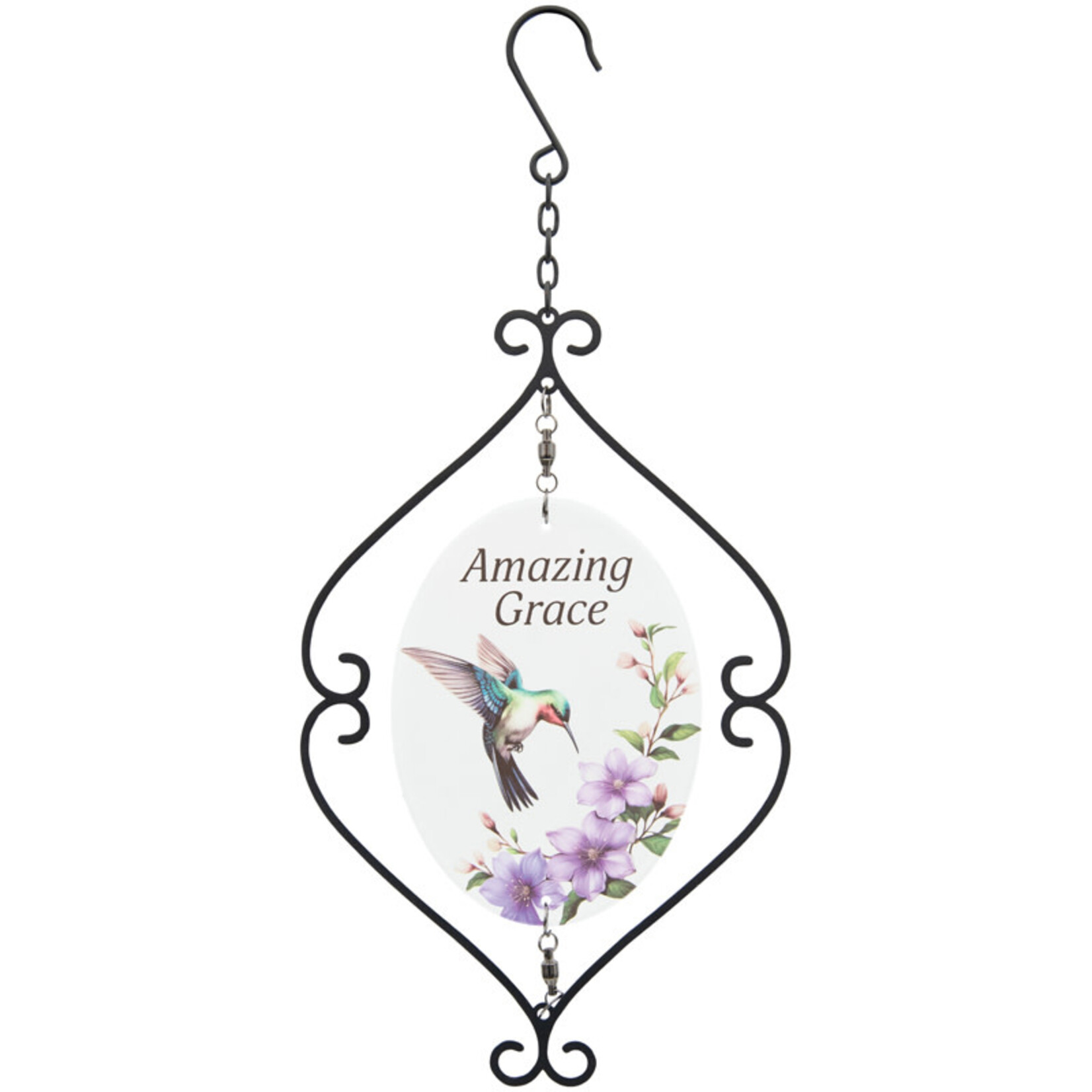 Carson Amazing Grace Garden Glass Spinner