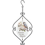 Carson Forever in Our Hearts Garden Glass Spinner