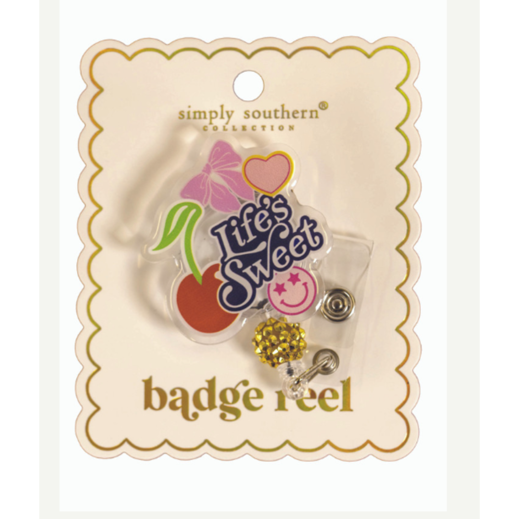 Simply Southern Simply Southern Badge Reel Sweet