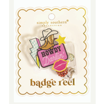 Simply Southern Simply Southern Badge Reel Howdy