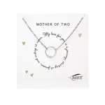 Alexa’s Angels Alexa's Angels Mother of Three 16-18" Adjustable Necklace