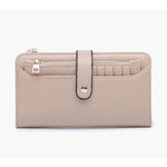 Jen & Co Jen & Co Macy Snap Wallet Parchment WL2665