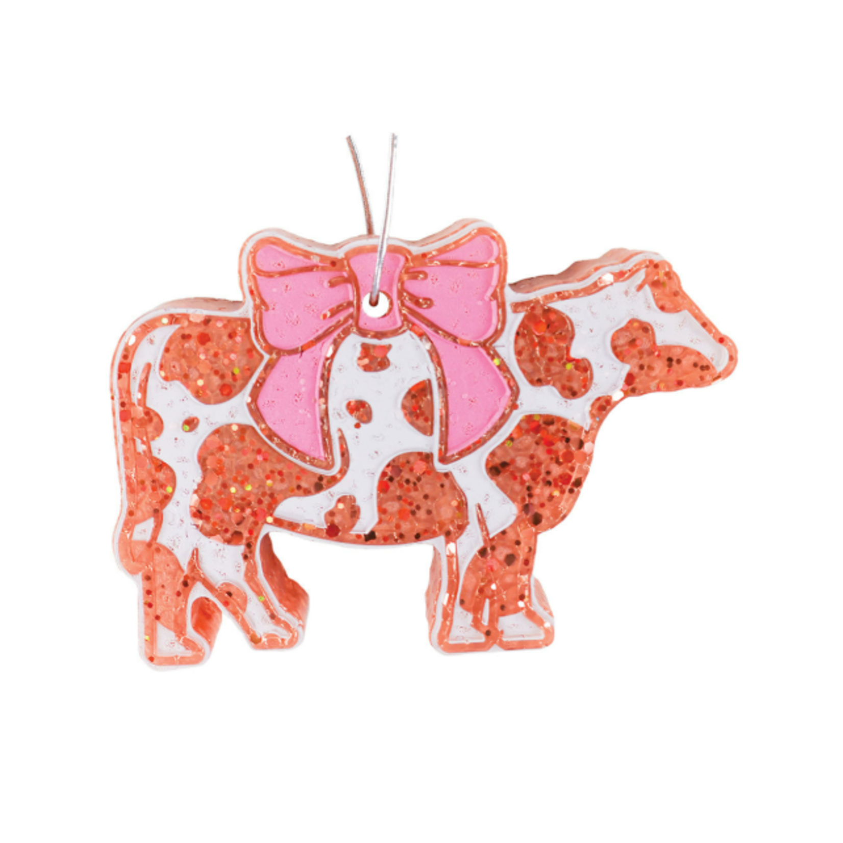 Simply Southern Simply Southern Air Freshiez Cucumber Melon Cow Pink Bow