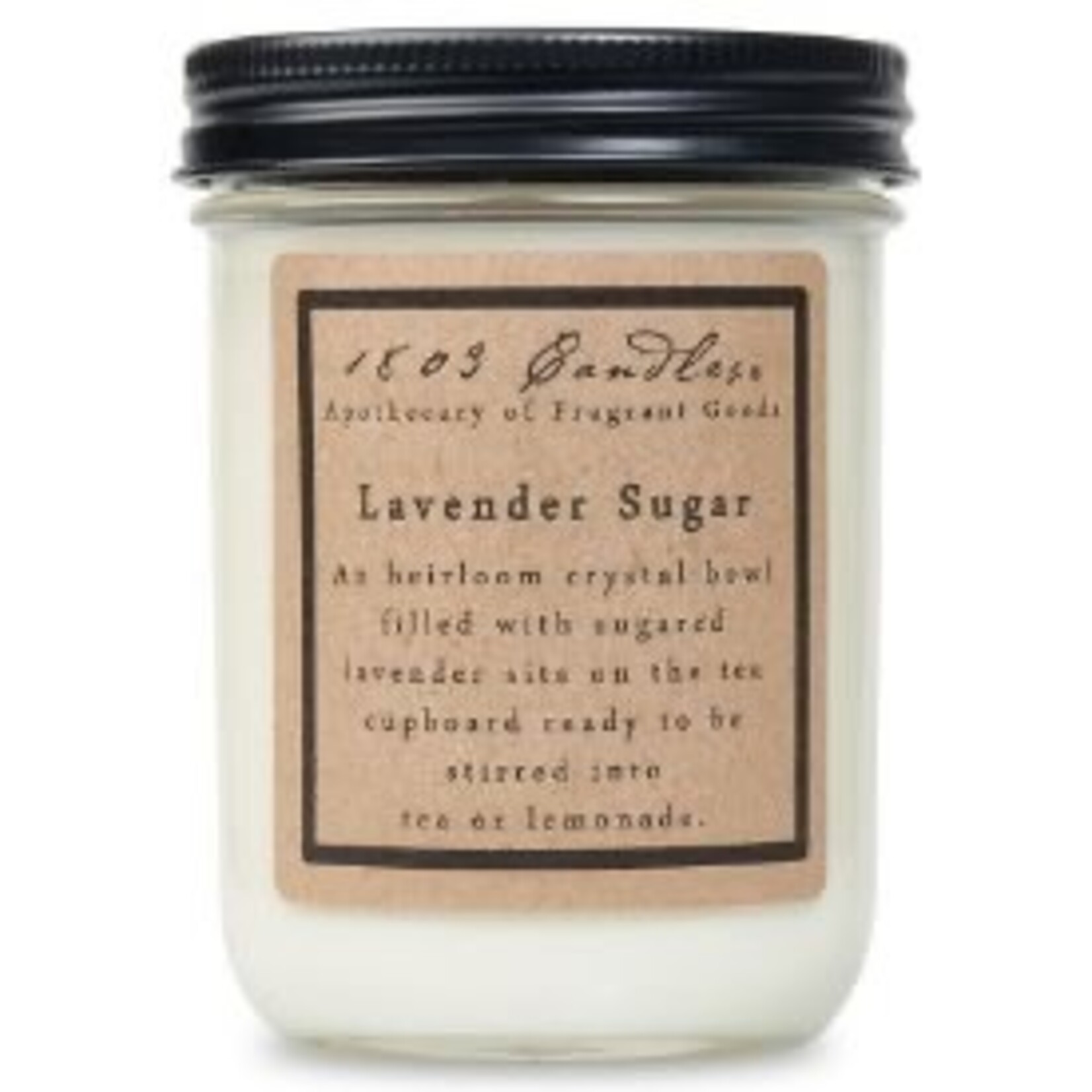 1803 1803 Lavender Sugar Soy Jar Candle