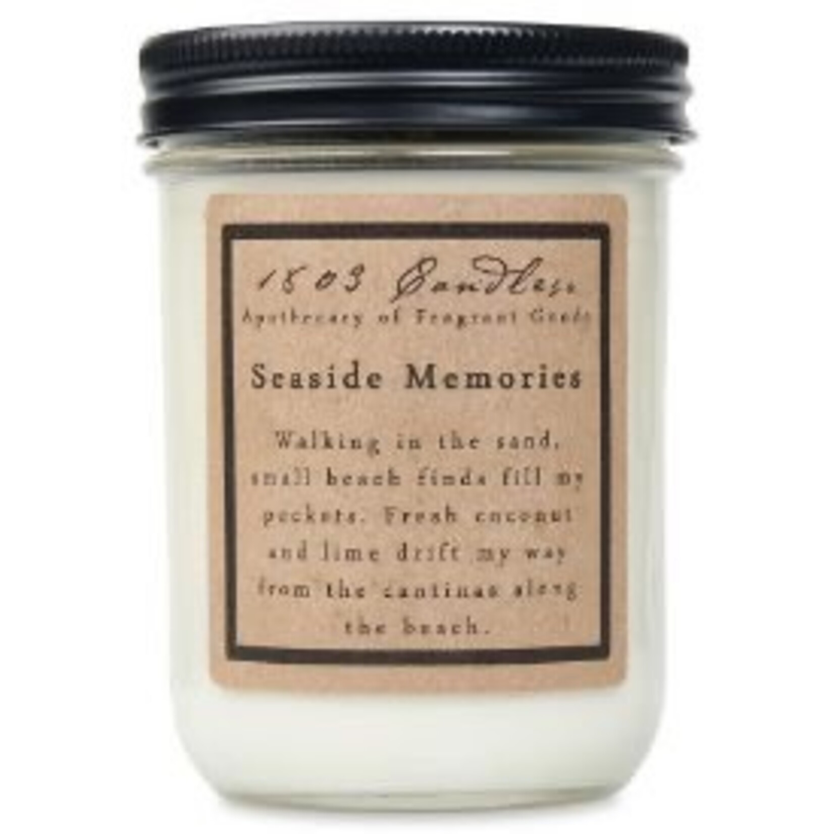 1803 1803 Seaside Memories Soy Jar Candle