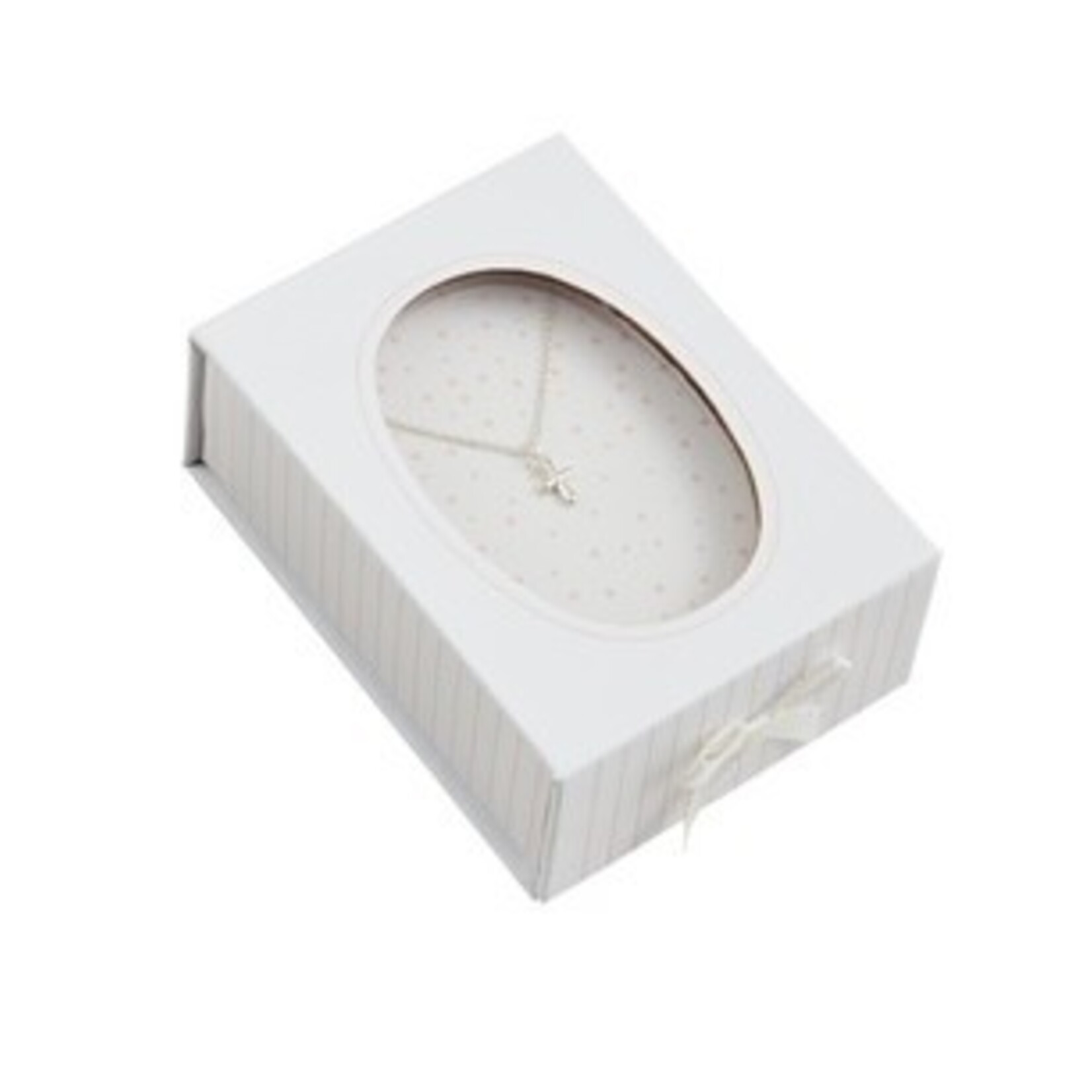 Mudpie Mudpie Cross Necklace Silver