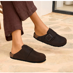 Aerothotic Aerothotics Dakota Leather Clogs Brown 1426