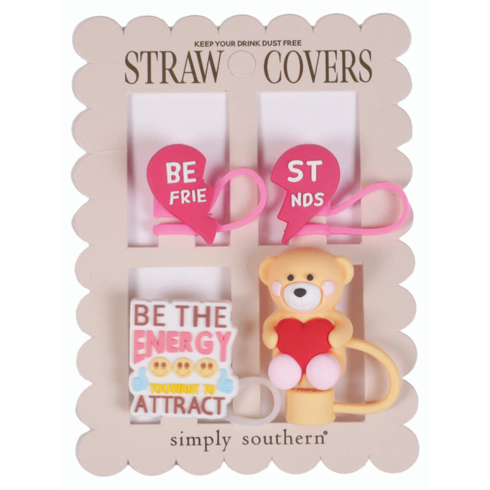 Simply Southern Simply Southern Straw Cover Best Friends