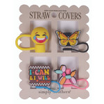 Simply Southern Simply Southern Straw Cover Butterfly