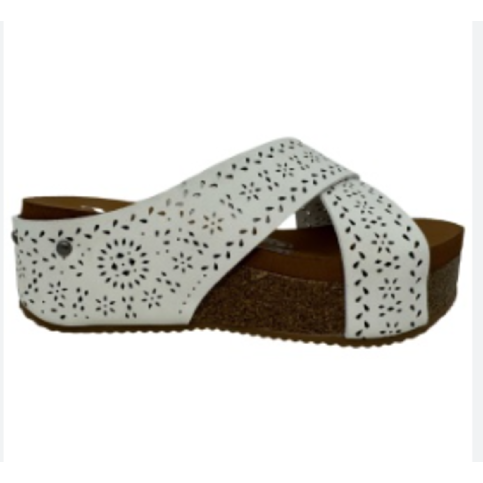 Very G Very G Capri Wedge White