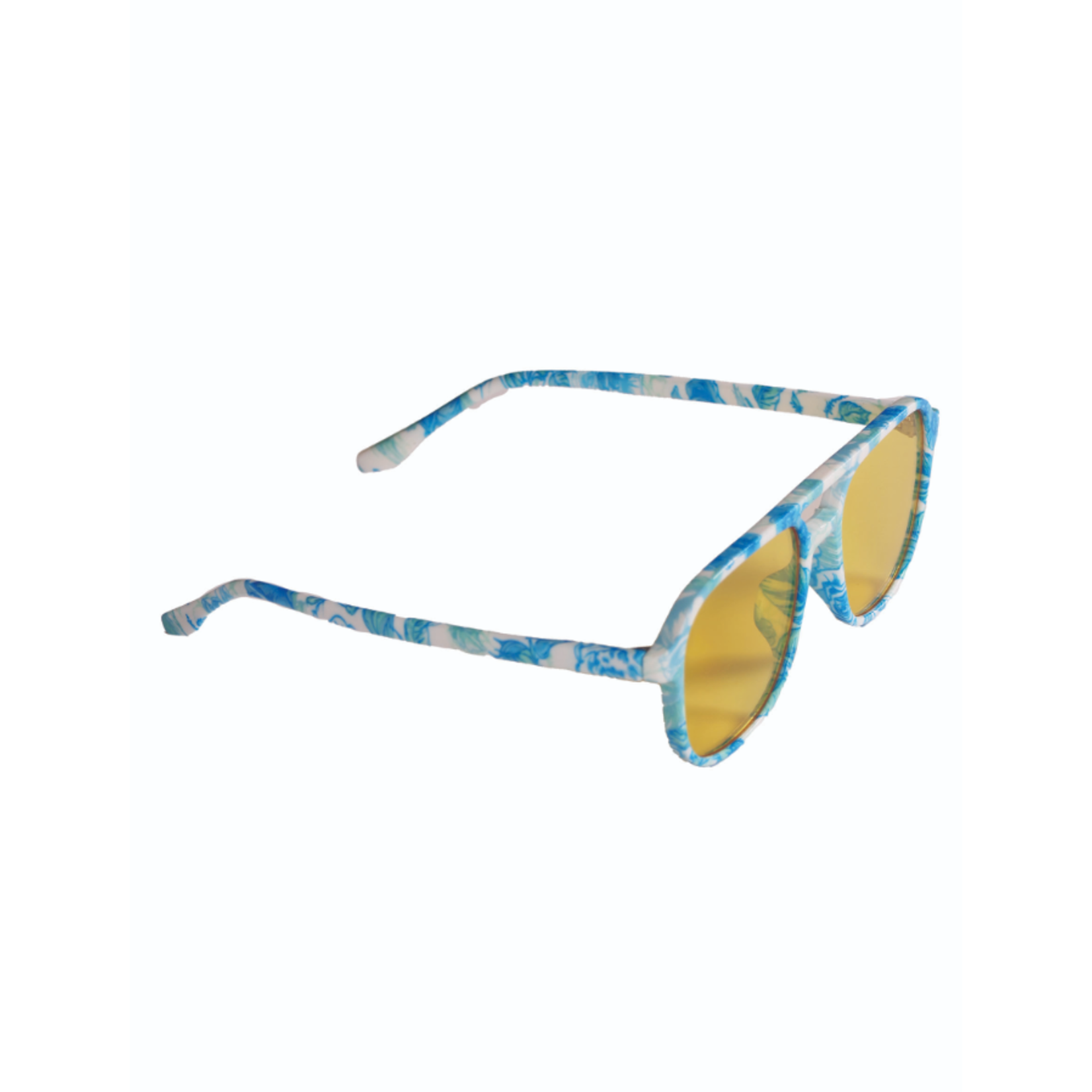 Simply Southern Simply Southern Sunglasses Soleil Blue Flower