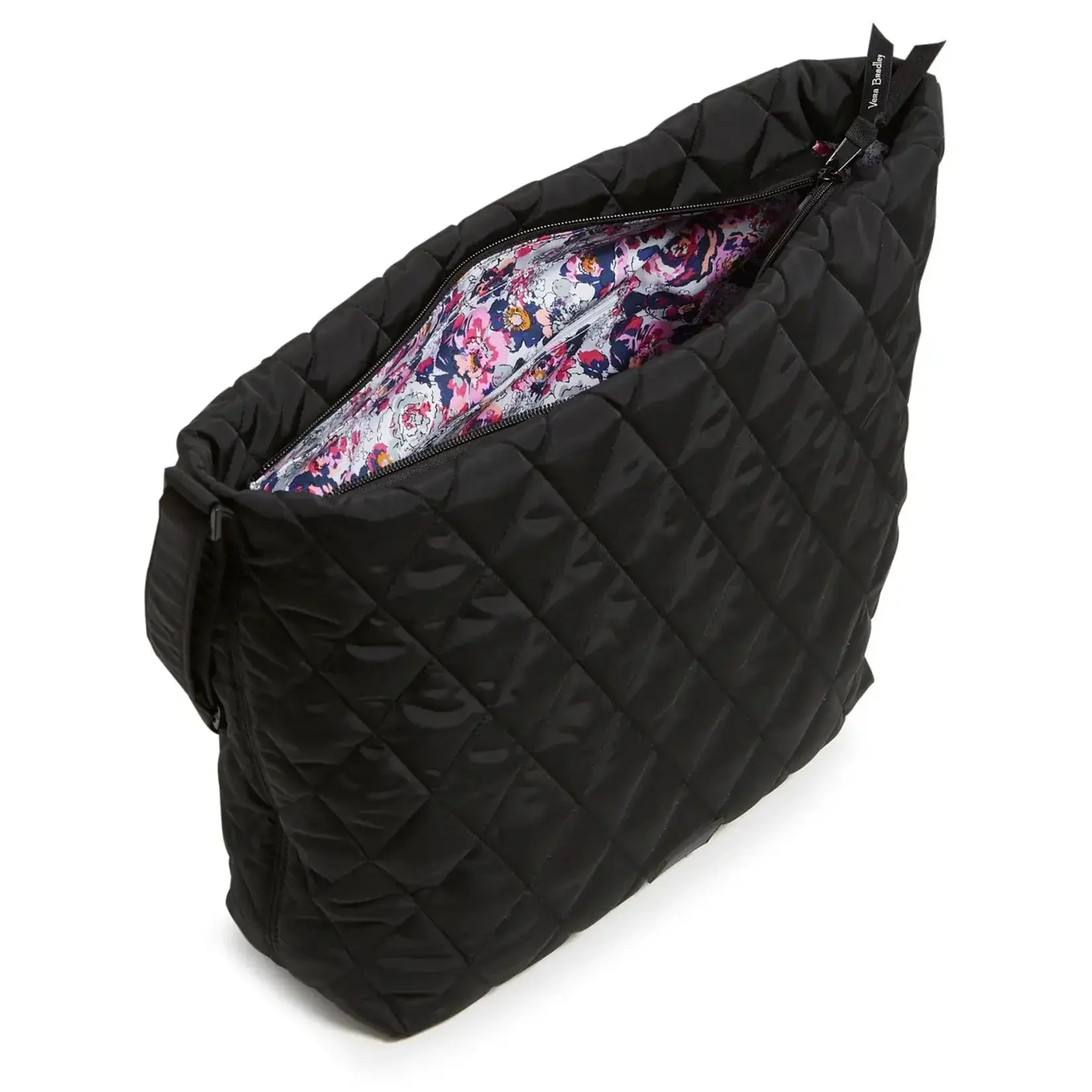 Vera Bradley Vera Bradley Ultralight Hobo Shoulder Bag Black
