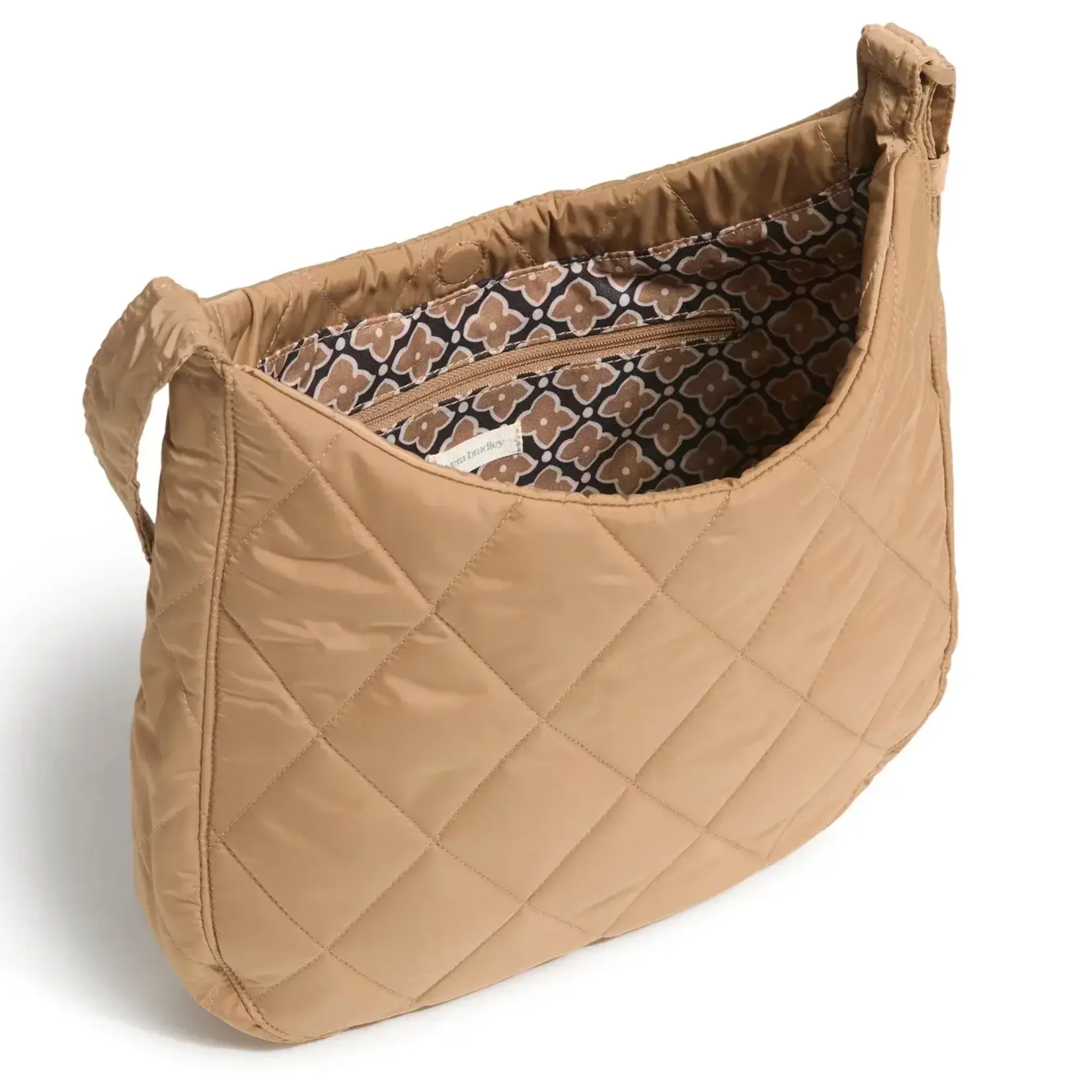 Vera Bradley Vera Bradley Ultralight Hobo Convertible Crossbody Tiger's Eye