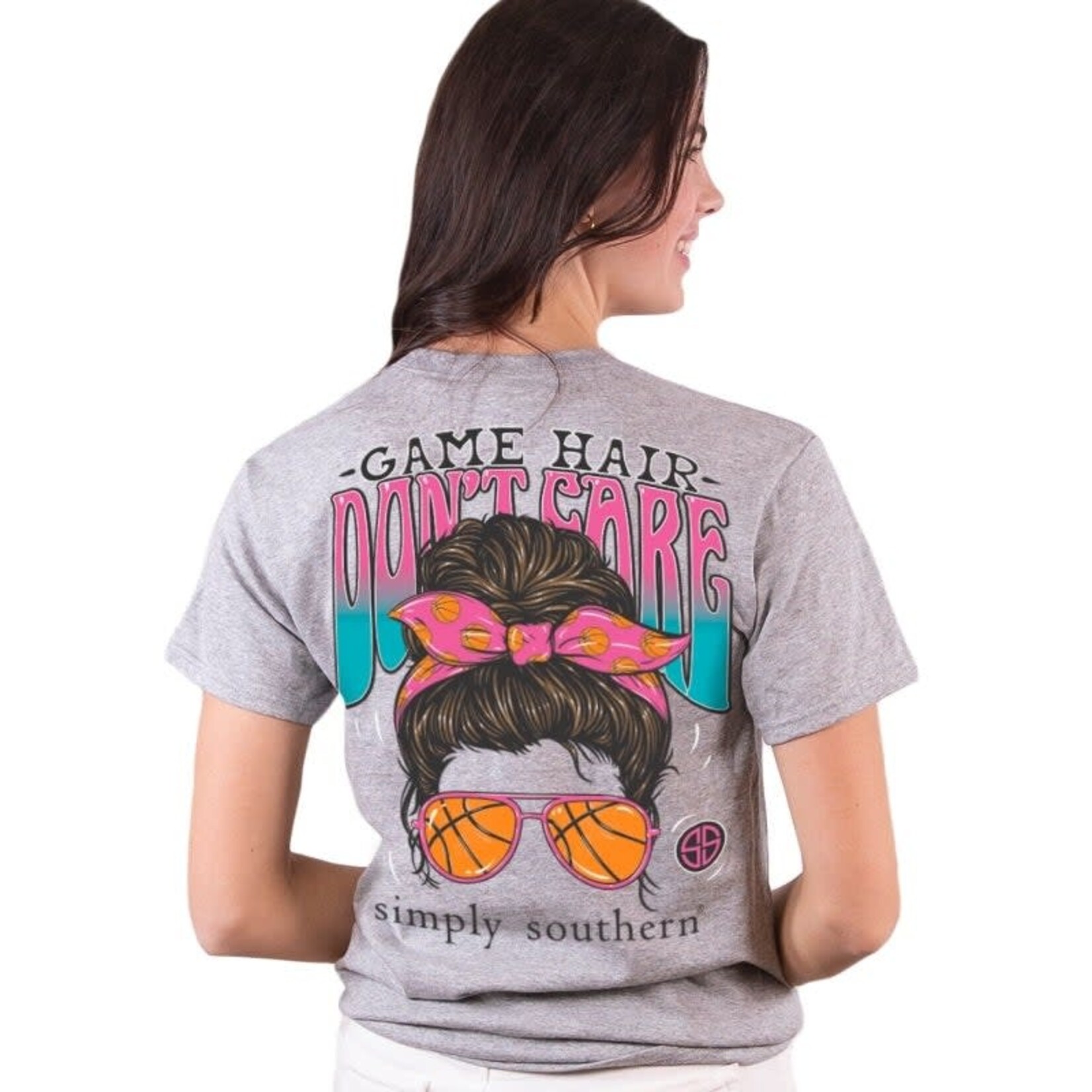 Simply Southern Simply Southern Game Hair Basketball XXL