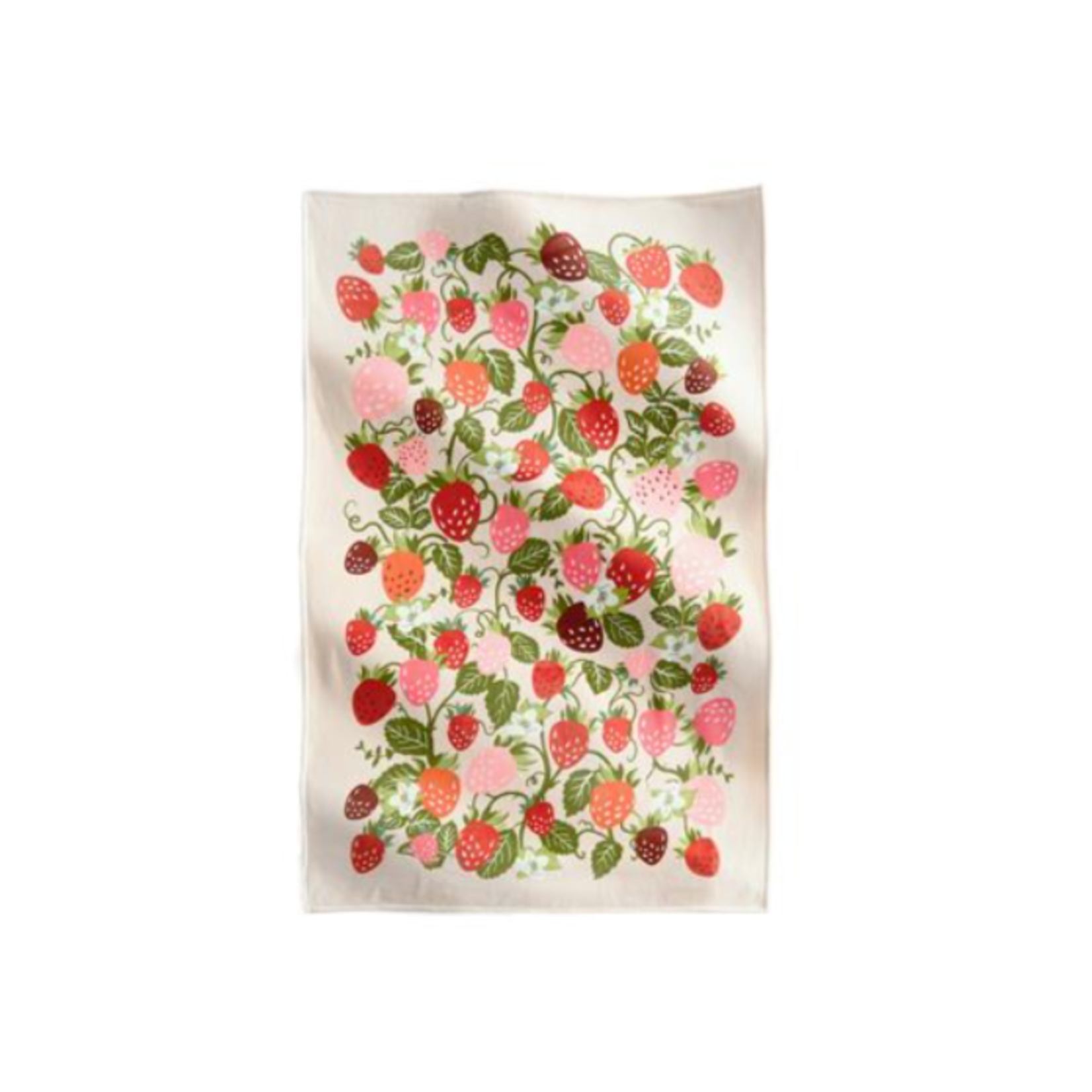 Vera Bradley Vera Bradley Plush Throw Blanket Strawberry Vines