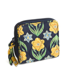 Vera Bradley Vera Bradley Small Zip-Around Wallet Daffodils