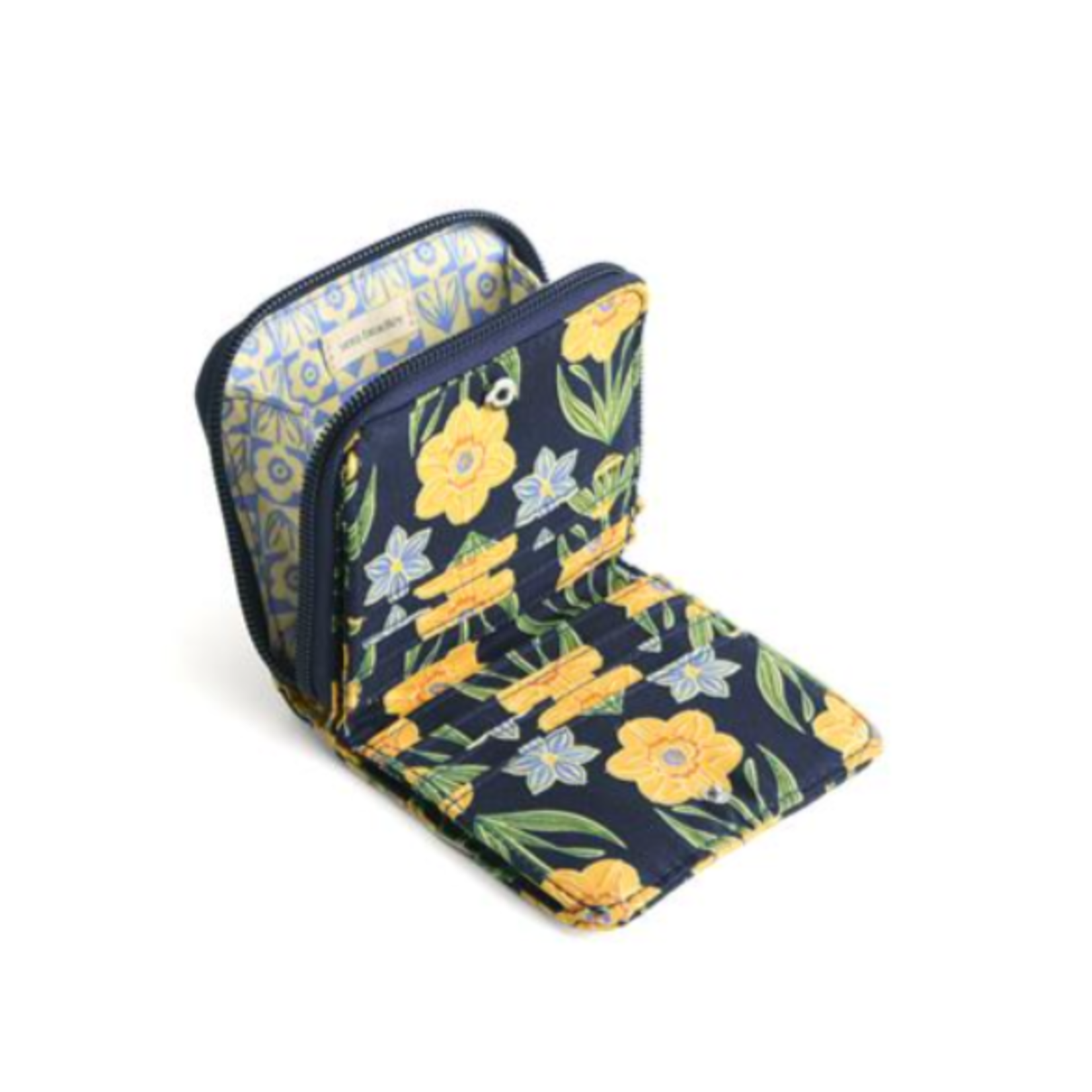 Vera Bradley Vera Bradley Small Zip-Around Wallet Daffodils