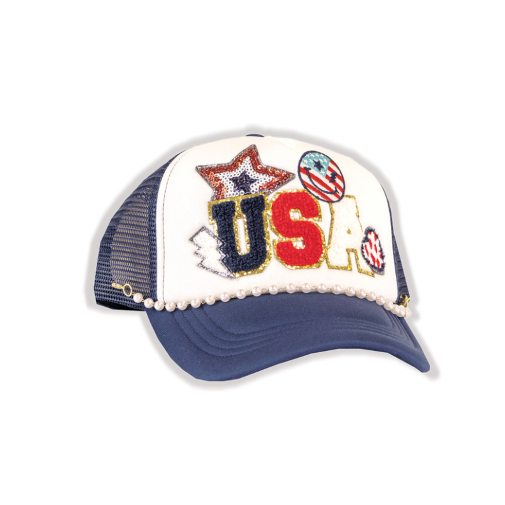 Simply Southern Simply Southern Patch Hat USA