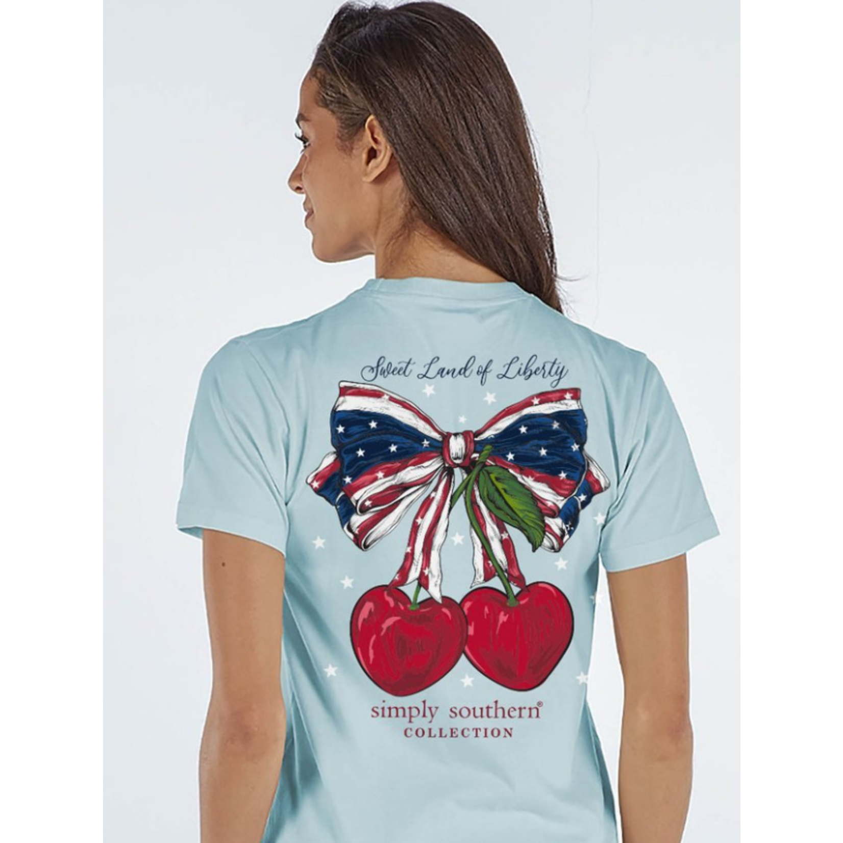 Simply Southern Simply Southern Sweet Short Sleeve Tee Ice