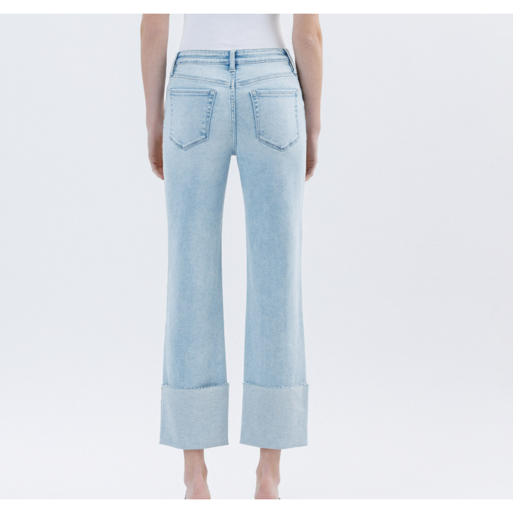 Vervet Vervet High Rise Crop Straight T6747LT