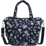 Vera Bradley Vera Bradley Navy Garden Multi Strap Shoulder Bag