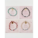 Love and Repeat Love and Repeat #1 MOM Inspirational Bracelet Turquoise