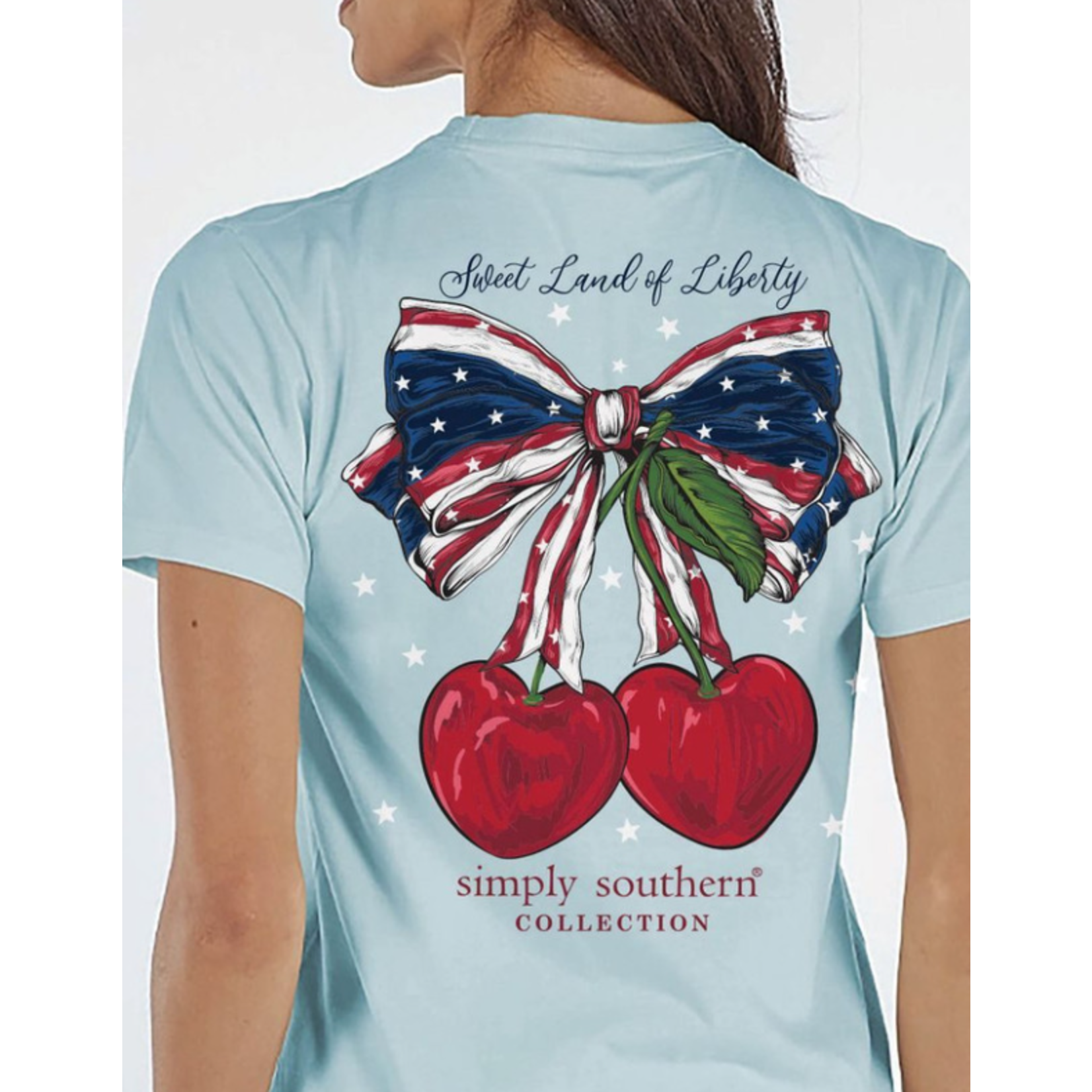 Simply Southern Simply Southern Sweet Short Sleeve Tee Ice