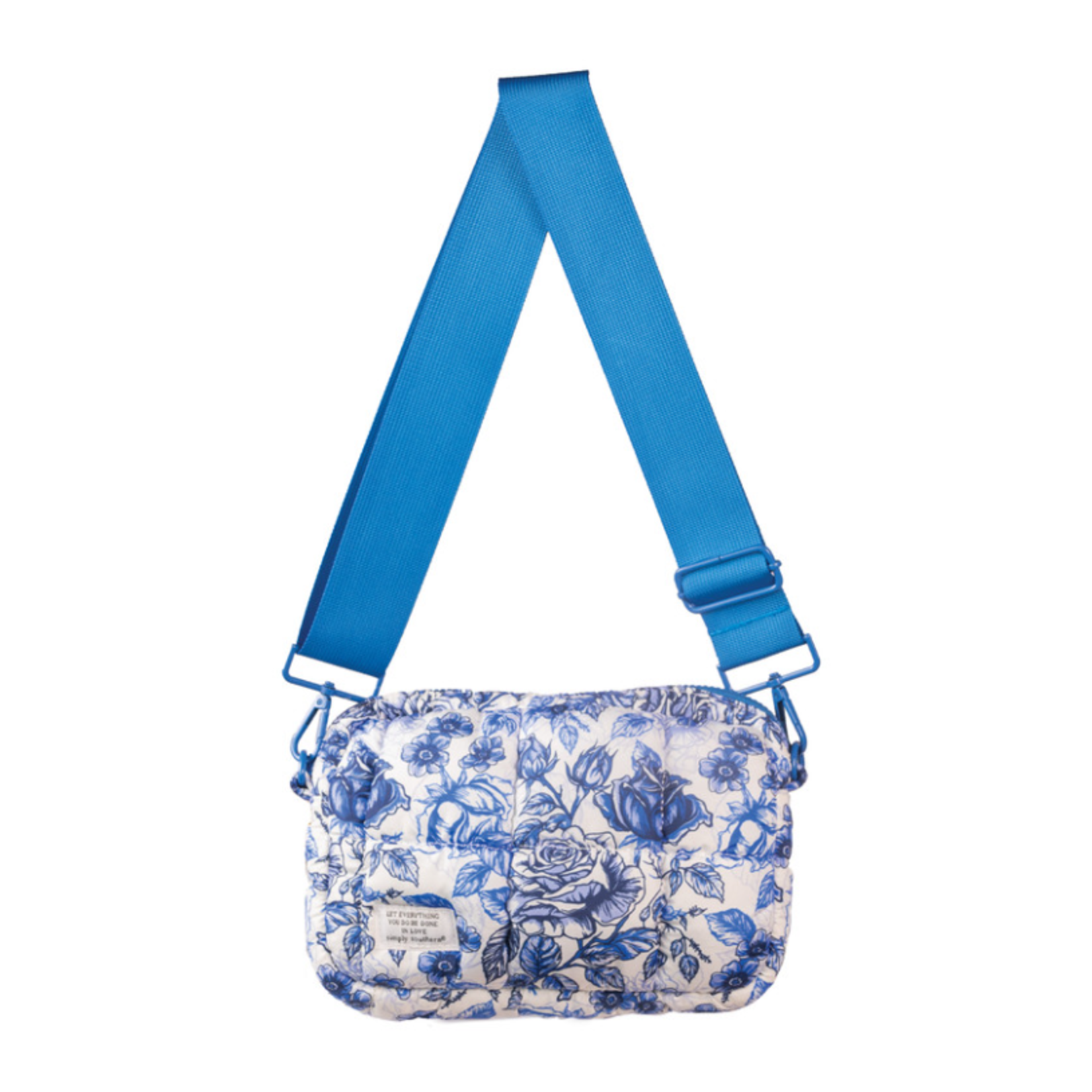 Simply Southern Simply Southern Marshmallow Crossbody Bag Rose