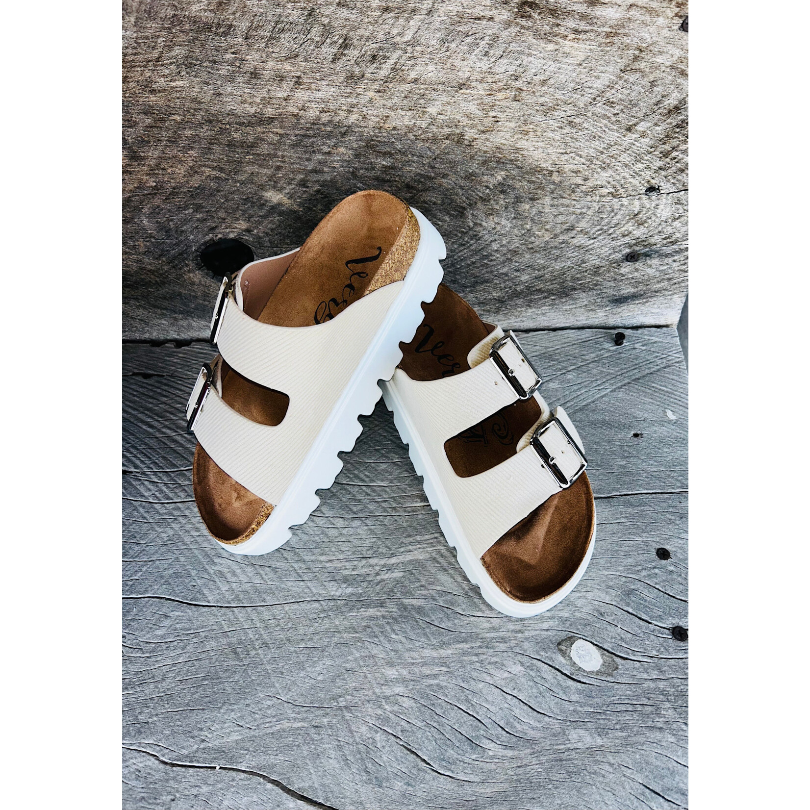 Very G Very G Jazmin Platform Sandal Cream