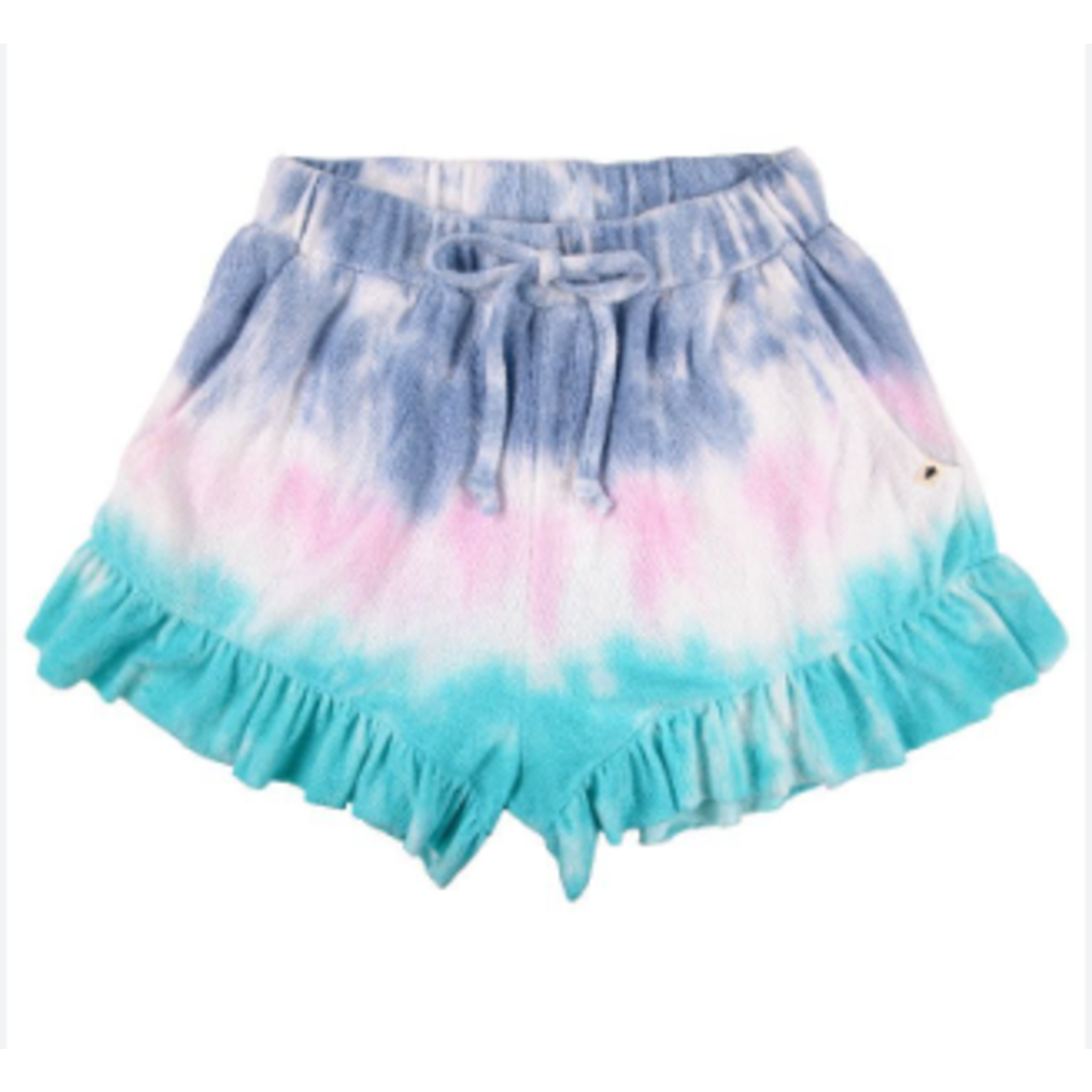 Simply Southern Simply Southern Terry Ruffle Short Island