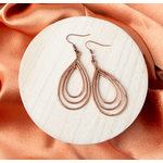 Howards Howard's Wild Spirit Multi Teardrop Earrings Copper