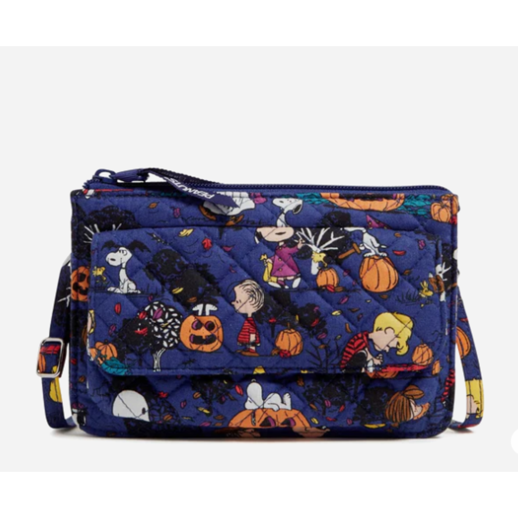 Vera Bradley Vera Bradley Peanuts RFID Wallet Crossbody Peanuts Halloween