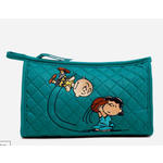 Vera Bradley Vera Bradley Peanuts Whimsy Trapeze Cosmetic Peanuts Fall Meadow