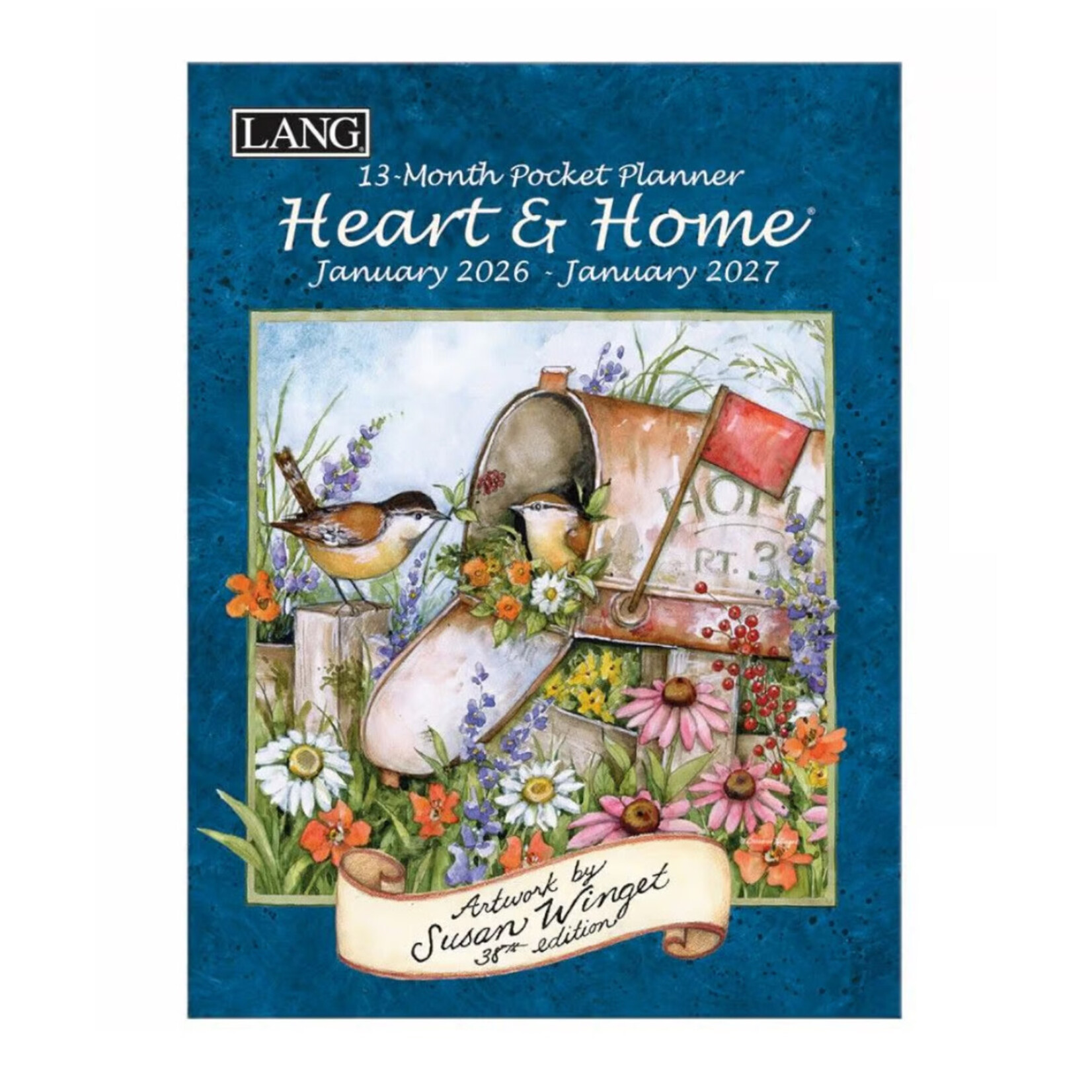 Lang 2026-27 Lang 13-Month Pocket Planner Heart & Home