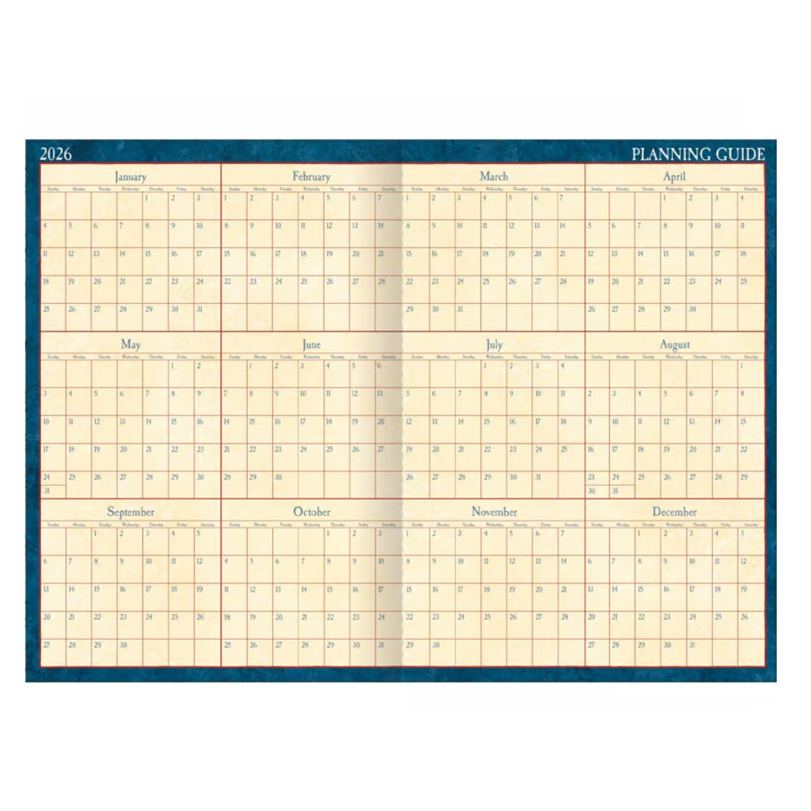 Lang 2026-27 Lang 13-Month Pocket Planner Heart & Home