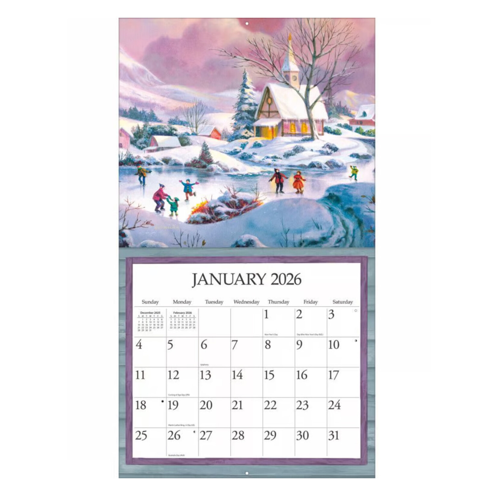 Lang 2026 Lang Wall Calendar Simple Country