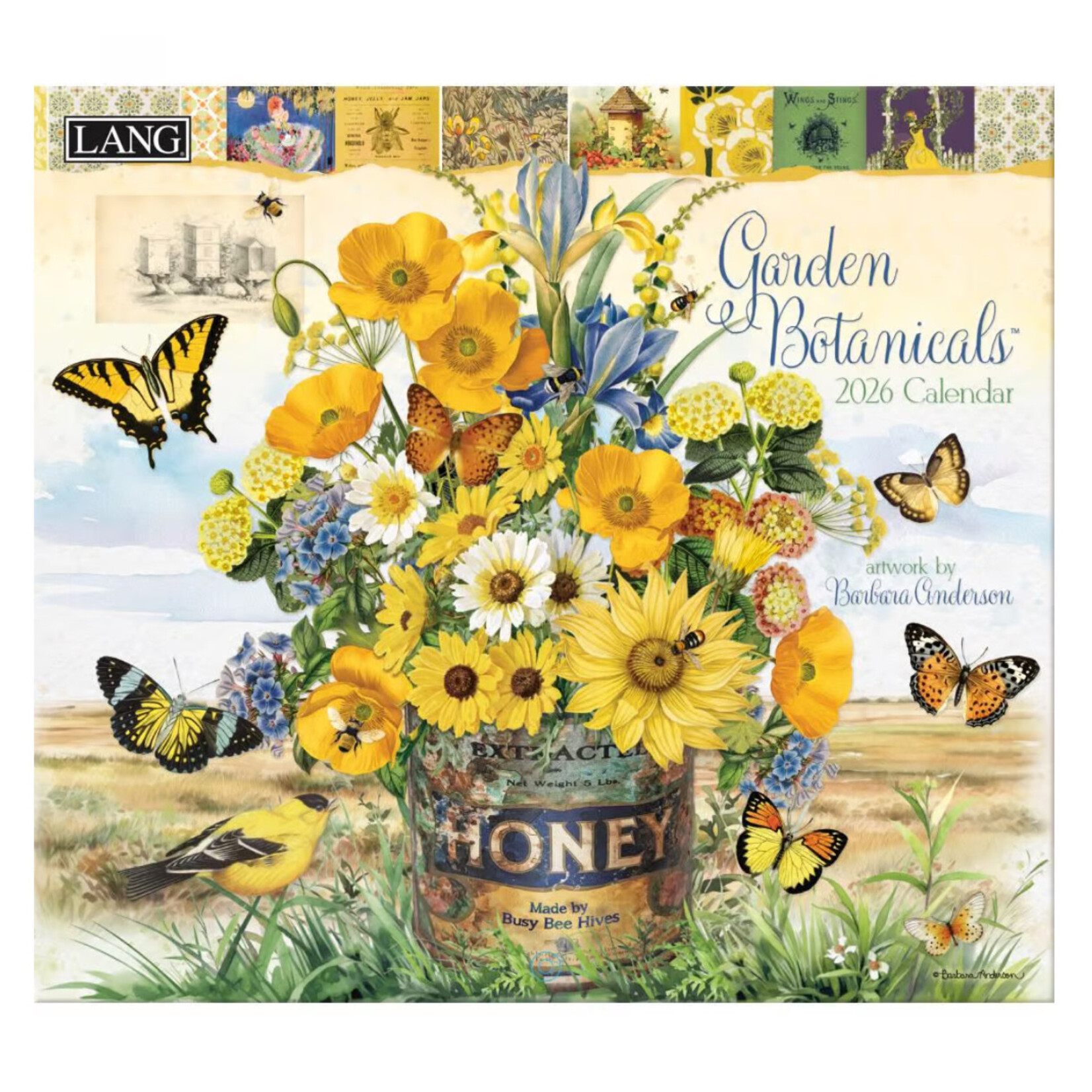 Lang 2026 Lang Wall Calendar Garden Botanicals