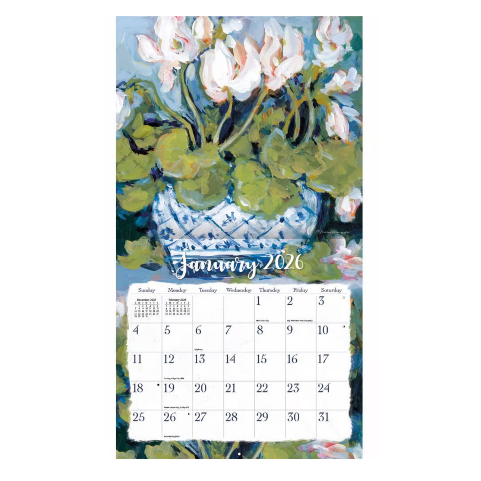 Lang 2026 Lang Wall Calendar Gallery Florals