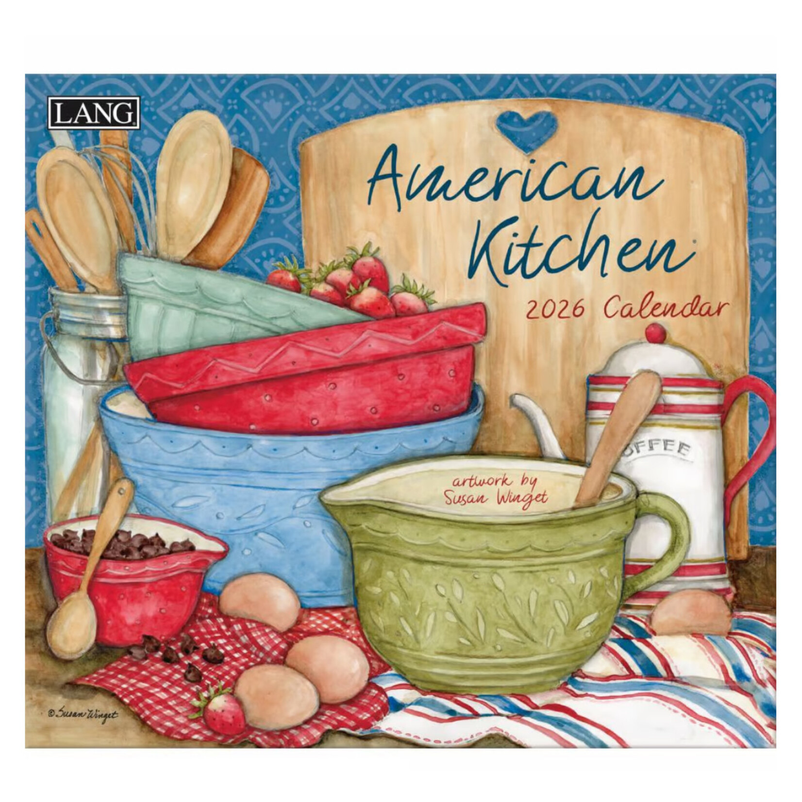 Lang 2026 Lang Wall Calendar American Kitchen